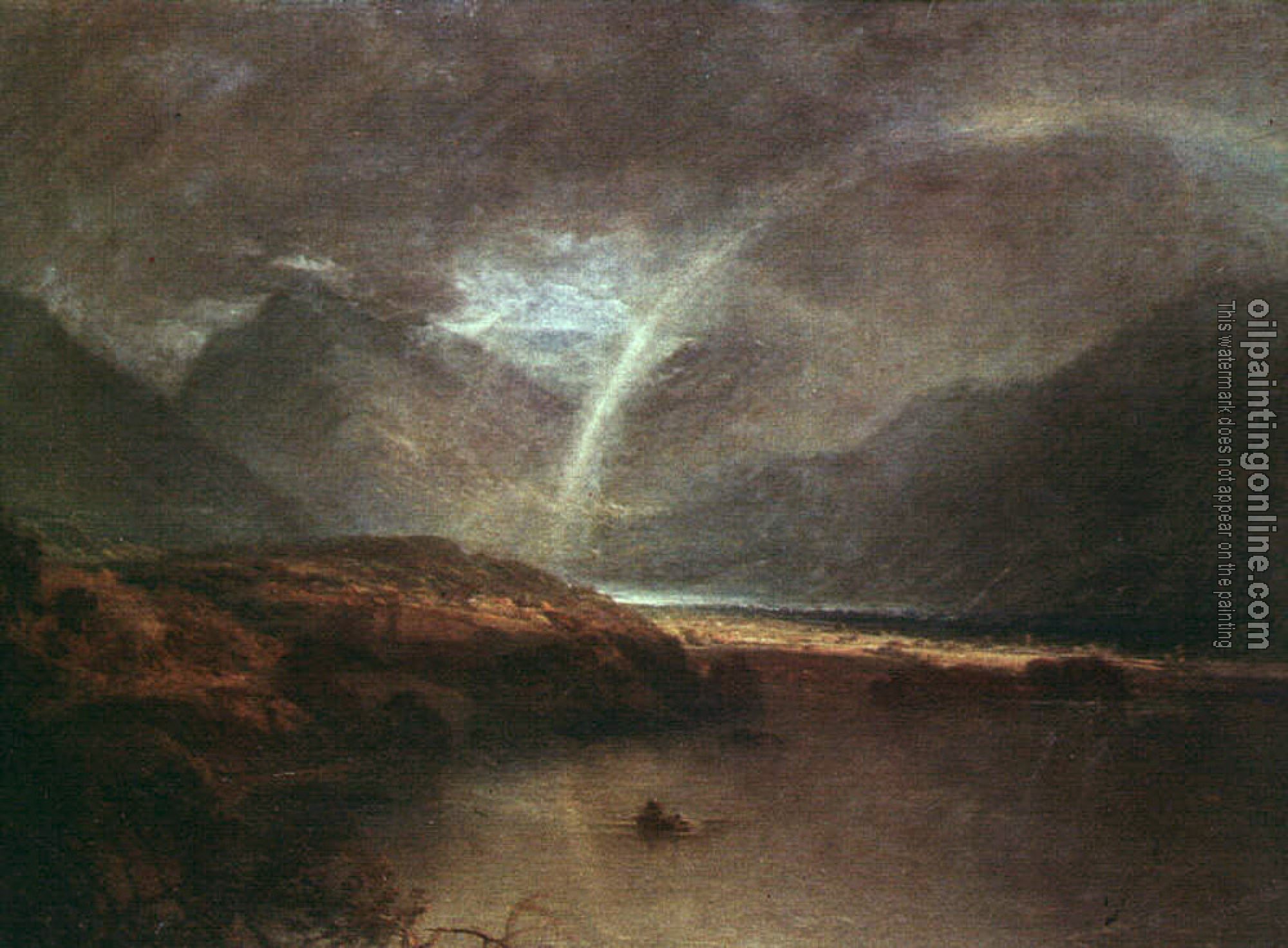 Turner, Joseph Mallord William - Buttermere Lake,A Shower